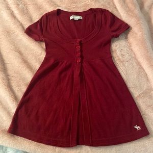 Abercrombie and fitch babydoll top